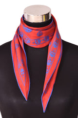 Alexander Mcqueen Skull Printed Scarf