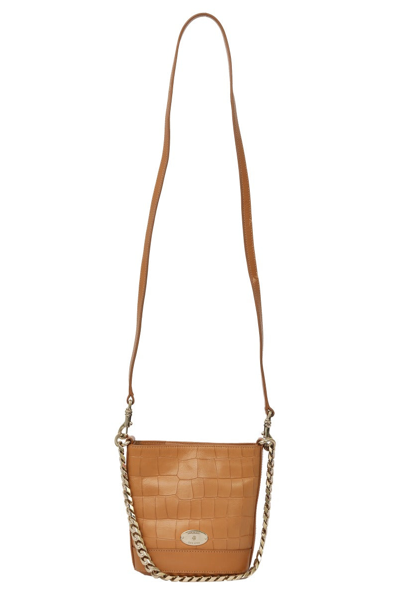 Mulberry Tan Brown Jamie Bucket Bag