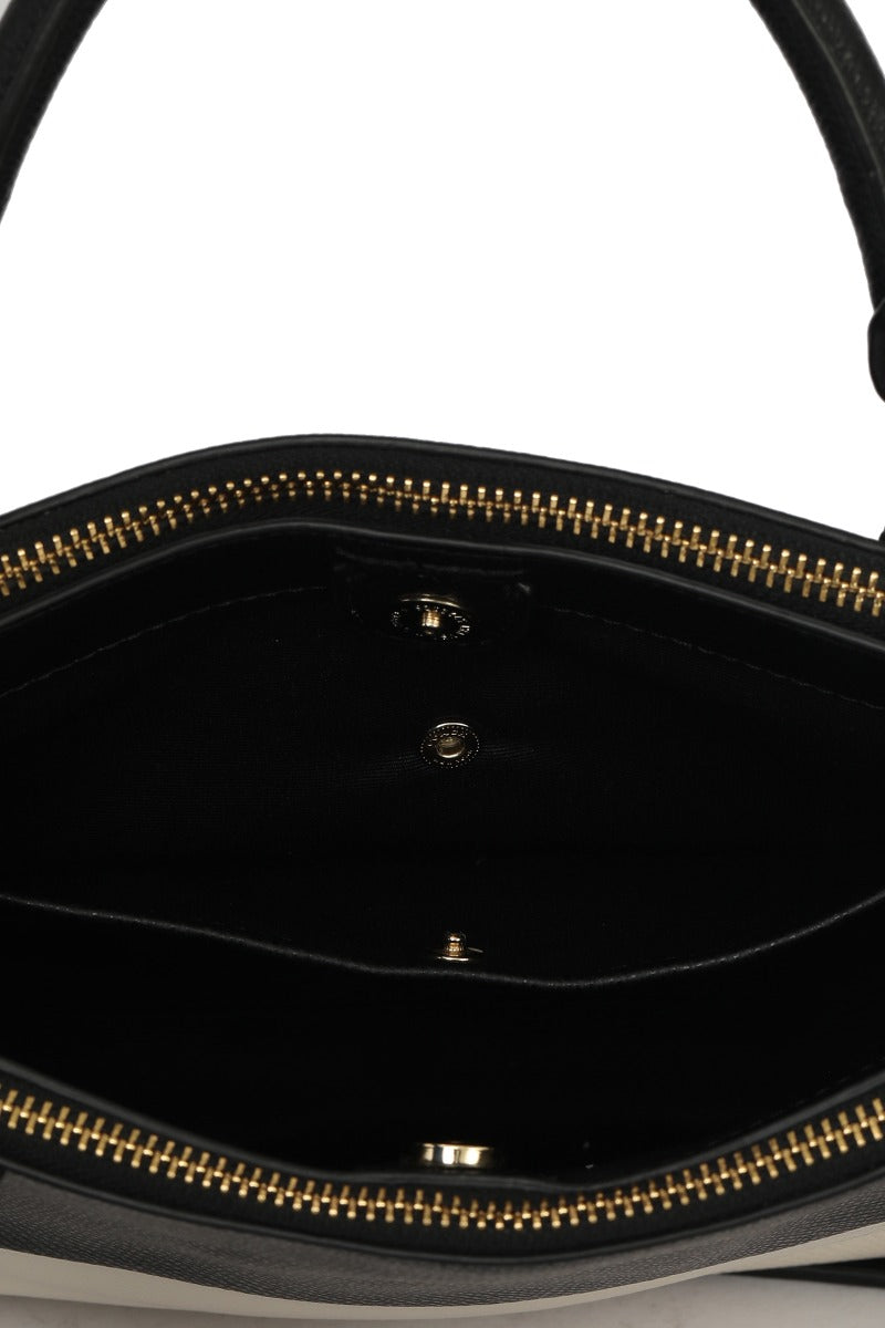 coach-white-black-leather-top-handle-small-tote-bag