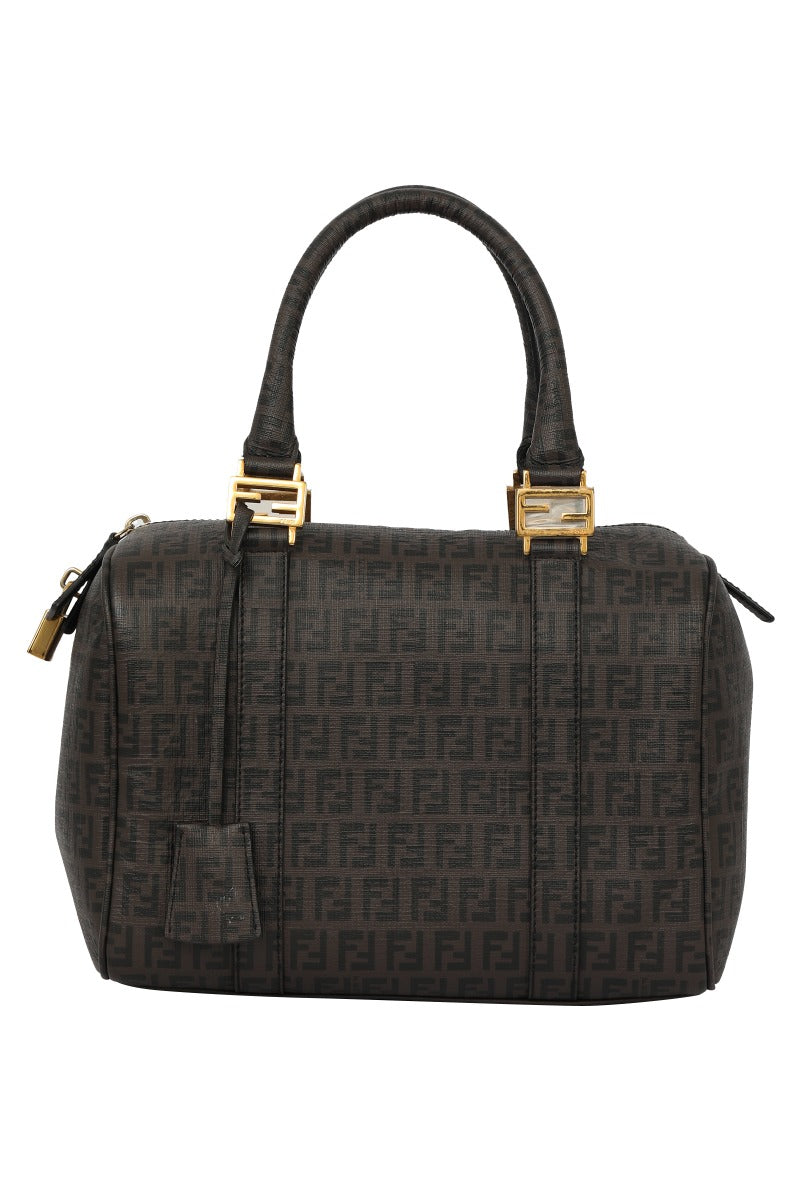 Fendi Bauleto Monogram Boston Bag