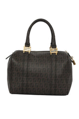 Fendi Bauleto Monogram Boston Bag