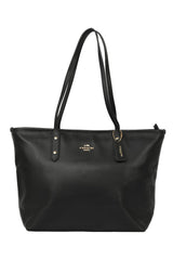 coach-black-leather-classic-tote-bag
