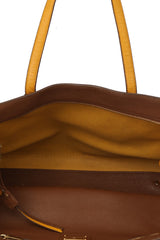 Salvatore Ferragamo Brown Leather Amy Tote Bag