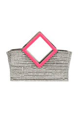 Lalingi Noora Crystal Pink/Silver Handbag