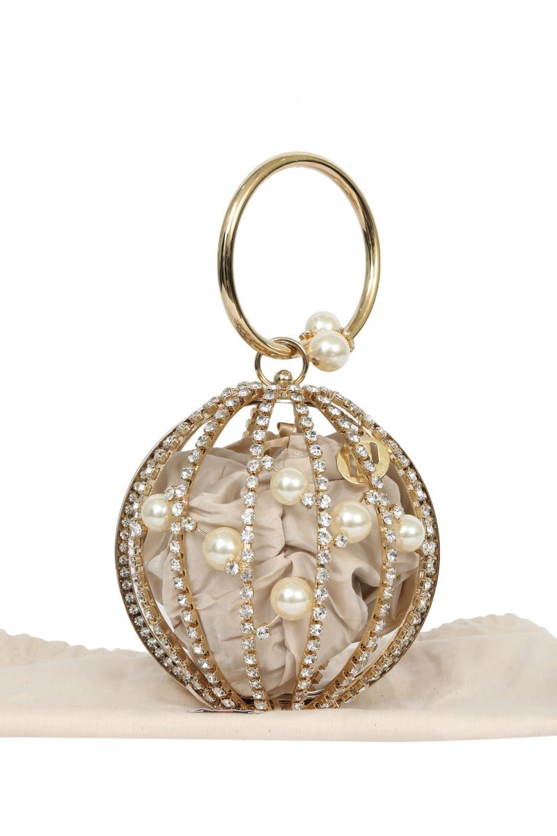 rosantica-sphere-golden-crystal-and-peal-bag