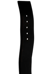 Yves Saint Laurent 80 Cm I 32 Inch Golden Plate Asymmetrical Belt