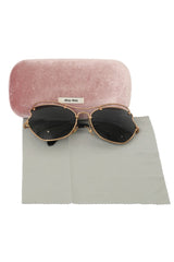 Miu Miu Butterfly Black Sm56R Sunglasses