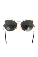 Miu Miu Butterfly Black Sm56R Sunglasses
