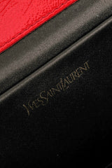 Yves Saint Laurent Red Patent Belle De Jour Clutch