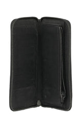 Burberry Check Zip Around Wallet