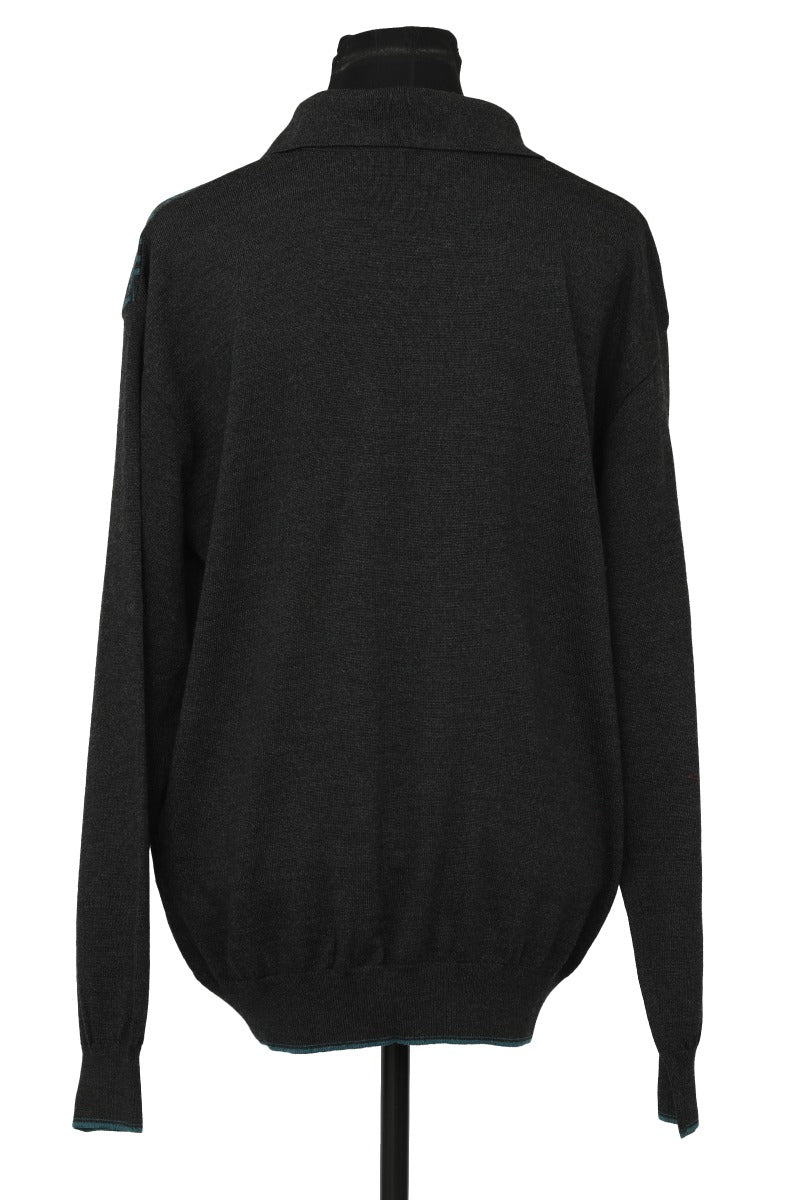 givenchy-size-105-men-s-blue-grey-polo-monogram-knitwear