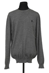 roberto-cavalli-size-l-grey-lana-wool-sweater