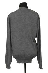 roberto-cavalli-size-l-grey-lana-wool-sweater