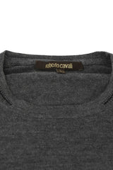roberto-cavalli-size-l-grey-lana-wool-sweater