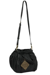 See By Chole Black Fluffy Tote Bag