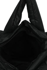 See By Chole Black Fluffy Tote Bag