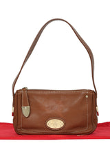 Bally Brown Leather Shoulder Bag