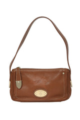 Bally Brown Leather Shoulder Bag