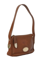 Bally Brown Leather Shoulder Bag