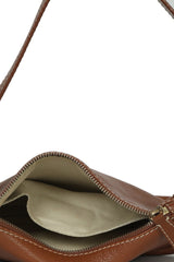 Bally Brown Leather Shoulder Bag