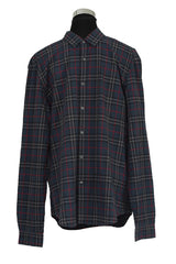 Burberry Xl Purple Checks Shirt