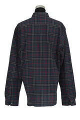 Burberry Xl Purple Checks Shirt