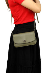 Coach Olive Green Hayden Crossbody Bag