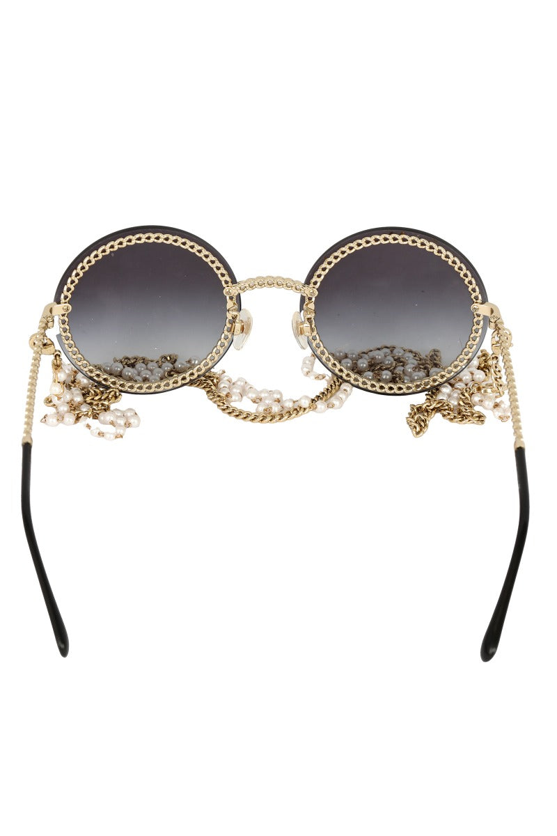 chanel-round-chain-sunglasses