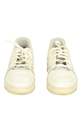 Louis Vuitton Size 6.5 White Leather Trainer Sneakers