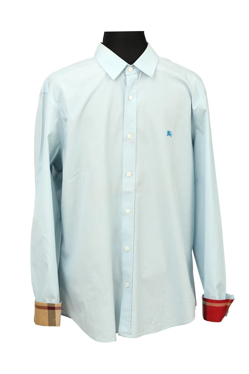 Burberry Size Xl Antique Button Up Shirt