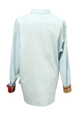 Burberry Size Xl Antique Button Up Shirt