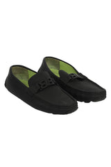 Bally Us 8 Bb Logo Black Loafers