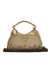 Gucci Golden D-Ring Guccissima Handbag