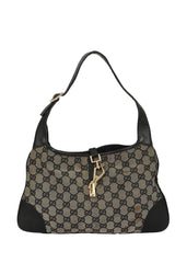 Gucci Gray Guccissima Vintage Canvas Jackie Handbag