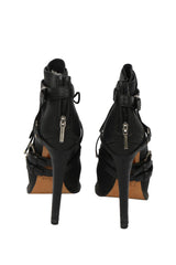 Christian Dior Size 40 Buckled Heeled Boots