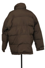 Balenciaga Size S Brown Quilted Puffer Jacket