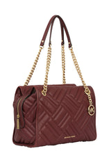 Michael Kors Kathy Medium Satchel Quilted Leather Bag