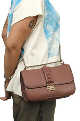 Valentino Garavani Rockstud Lockme Sling Bag