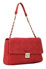 Versace Quilted Leather Shoulder Bag