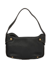 Salvatore Ferragamo Black Gancini Hobo Bag