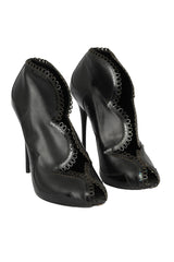 Alexander Size 38 Mcqueen Peep Toe Pumps