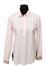 Burberry Size S Baby Pink Long Sleeve Shirt