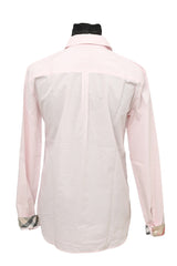 Burberry Size S Baby Pink Long Sleeve Shirt