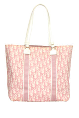 Christian Dior Pink 2 Monogram Trotter Tote Bag