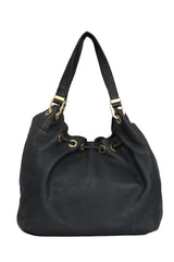 Michael Kors Leather Camden Drawstring Shoulder Bag