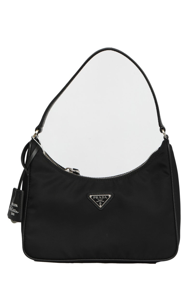 Prada Nylon Black Re-Edition Shoulder Bag
