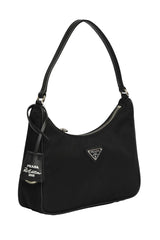 Prada Nylon Black Re-Edition Shoulder Bag