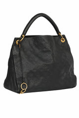 Louis Vuitton Artsy Monogram Black Leather Tote Bag