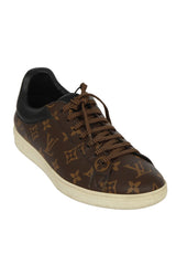 Louis Vuitton Size 7 Brown Monogram Sneakers