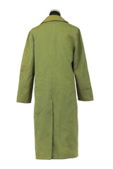 Gianni Versace Couture Size M Green Medusa Classic Long Coat